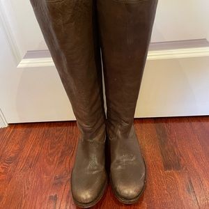 Frye Melissa boots gray size 8